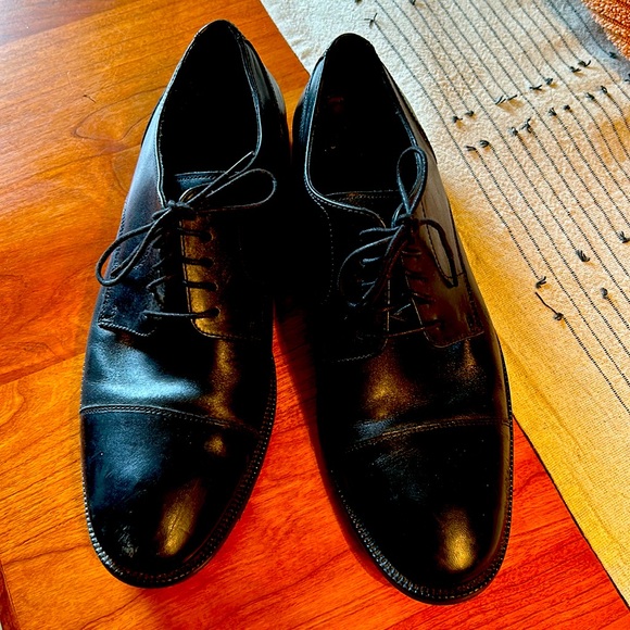 Cole Haan Men’s Essential Cap Oxford,Black Waterproof Size 9.5 - Picture 1 of 5